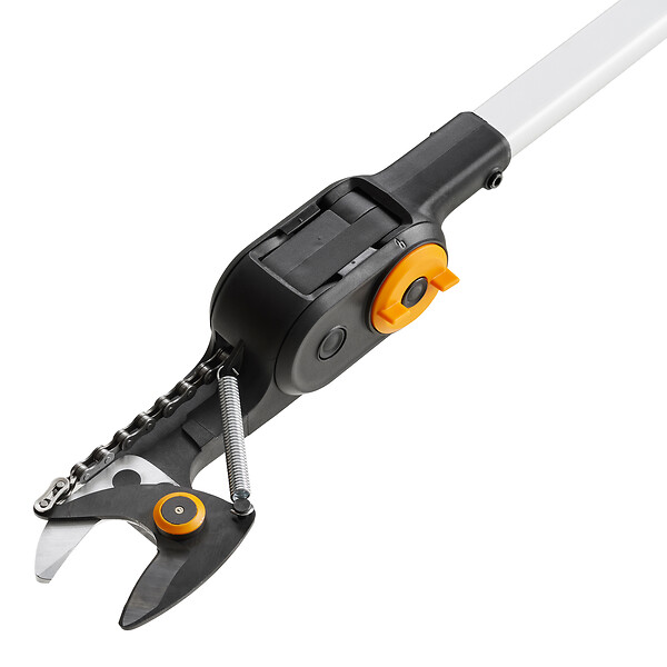 FISKARS - Coupe-branche électrique télescopique - diam coupe 32mm - large