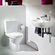 VILLEROY ET BOCH - Combi Pack O.NOVO PLUS - Sortie horizontale - Blanc- Avec abattant Soft Close blanc - vignette