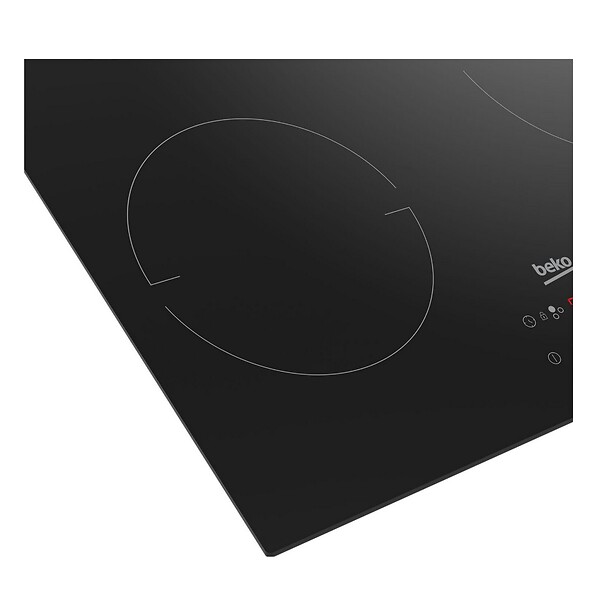 BEKO - Table De Cuisson Induction 60cm 3 Feux 7200w Noir - HII63400SMT - large