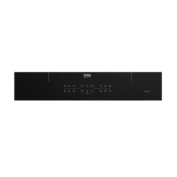 BEKO - Table De Cuisson Induction 59cm 4 Feux 7200w Noir - HII64200SMT - large