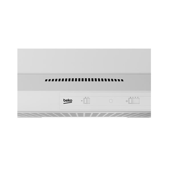 BEKO - Hotte Visière 60cm 295m3/h Blanc - HNS61212WH - large