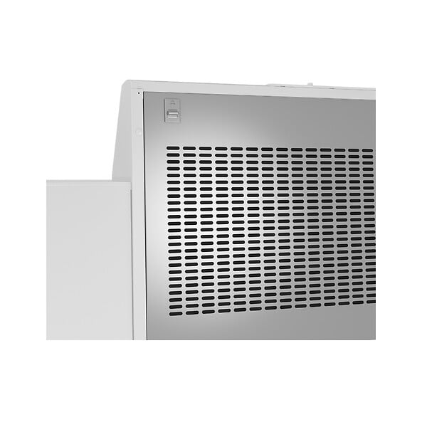BEKO - Hotte Visière 60cm 295m3/h Blanc - HNS61212WH - large