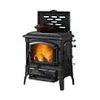 NORDICA - Poêle à Bois 7.7kw Fonte émaillée Noir - ISETTACCLEAN - vignette