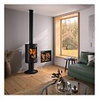 GODIN - Poêle à Bois 8.5kw Mazamet 2 388155 Anthracite - 388155ANTH - vignette