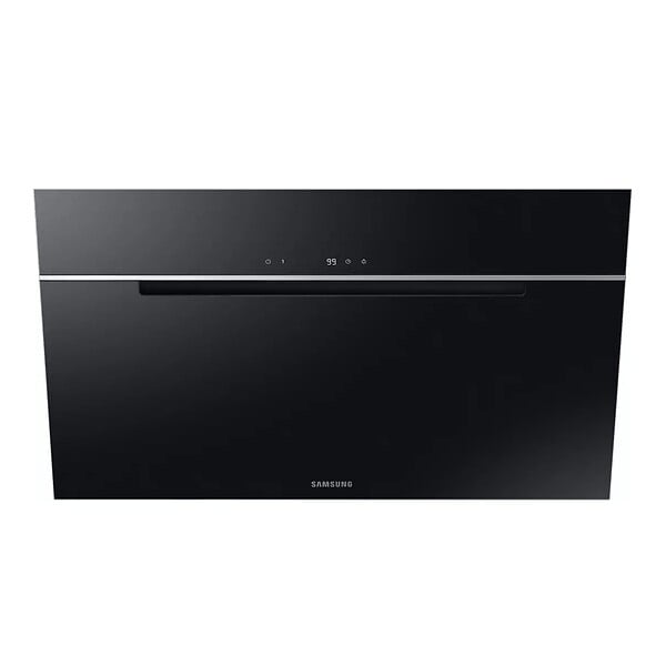 SAMSUNG - hotte décorative inclinée 90cm 558 m3/h noir - NK36C7070WB - large