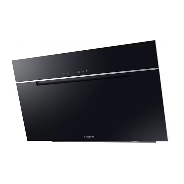 SAMSUNG - hotte décorative inclinée 90cm 558 m3/h noir - NK36C7070WB - large