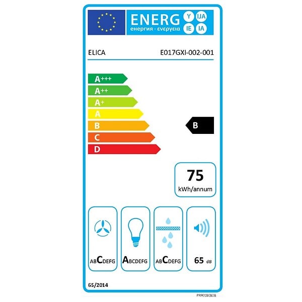 ELICA - Groupe Filtrant 52cm 65db 580m3/h Gris - PRF0180808 - large