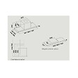FALMEC - Hotte Décorative Murale 90cm 65db 480m3/h Inox - VIRGOLA3431 - vignette