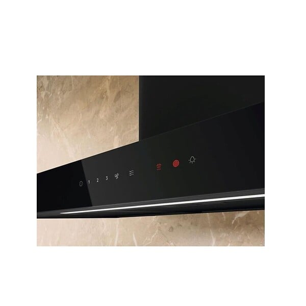 ELECTROLUX - hotte décorative murale 90cm 515m3/h noir - LFT819K - large
