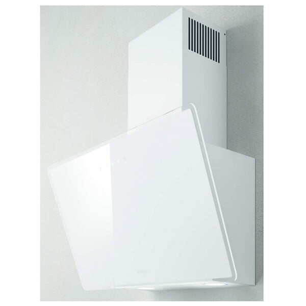ELICA - hotte décorative inclinée 60cm 495m3/h blanc - PRF0119823A - large
