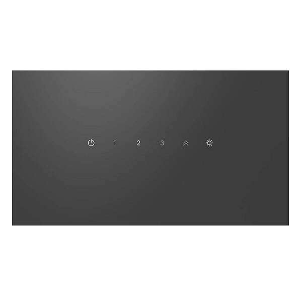 BOSCH - hotte décorative inclinée 60cm 550m3/h noir - DWK65DK60 - large
