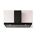 AIRLUX - Hotte Décorative Murale 90cm 636 M3/h Noir - AHBS960BK - vignette