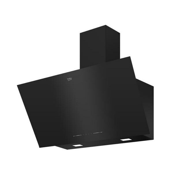 BEKO - Hotte Décorative Murale 90cm 60db 410m3/h Noir - BHCA92442BBH - large
