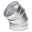 JONCOUX - Coude VMC 45° acier galvanisé pour gaines ventilation - Diamètre (mm): 315 - vignette