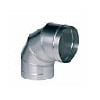 JONCOUX - Coude VMC 90° acier galvanisé pour gaines ventilation - Diamètre (mm): 250 - vignette