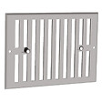 ANJOS - Grille aération réglable métallique ANJOS GO - LxH (mm): 245 x 170 - Couleur: Gris argent - vignette