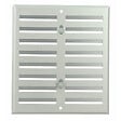 ANJOS - Grille aération réglable métallique ANJOS GO - LxH (mm): 190 x 170 - Couleur: Gris argent - vignette