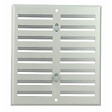 ANJOS - Grille aération réglable métallique ANJOS GO - LxH (mm): 170 x 140 - Couleur: Gris argent - vignette