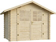 HABITAT ET JARDIN - Abri de jardin en bois "Beaufort" - 10.53 m² - 349 x 301 cm - 28 mm - vignette
