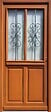 GD MENUISERIES - Porte d'entrée Bois Vitrée SyraH H215 x L90 cm Côte Tableau p.Gauche - vignette