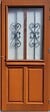 GD MENUISERIES - Porte d'entrée Bois Vitrée SyraH H215 x L90 cm Côte Tableau p.Gauche - vignette