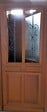 GD MENUISERIES - Porte d'entrée Bois Vitrée Mathis, H200 x L90 cm Côte Tableau p.Droit (Poignée, Barillet ref IN158RPL2 - IN303NEW) - vignette