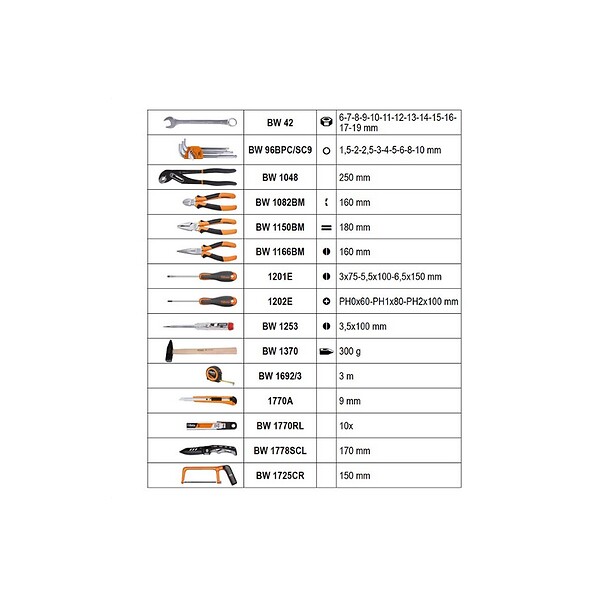 BETA - valise de 100 outils - 020546001 - large