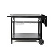 LIVOO - chariot pour plancha noir/métal - GS170N - vignette
