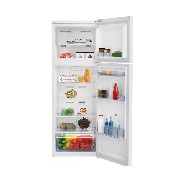 BEKO - Réfrigérateur Combiné 60cm 313l Froid Ventilé - RDNE350K40WN - large