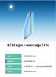 GD MENUISERIES - Fenetre Fixe En Aluminium Blanc Vertical H215 x L60 cm - vignette