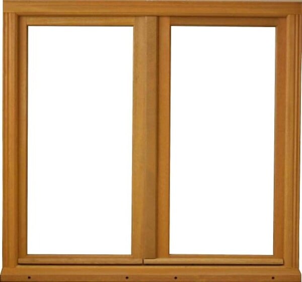 GD MENUISERIES - Fenetre Bois 2 Vantaux H105 x L90 cm Côte Tableau - large