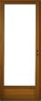 GD MENUISERIES - Porte Fenetre Bois 1 Vantail H215 x L90 cm Côte Tableau Tirant Gauche - vignette