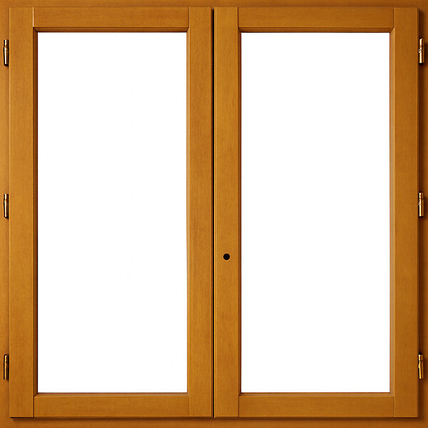 GD MENUISERIES - Fenetre Bois 2 Vantaux H175 x L100 cm Côte Tableau - large