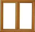 GD MENUISERIES - Fenetre Bois 2 Vantaux H195 x L120 cm Côte Tableau - vignette