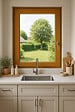GD MENUISERIES - Fenetre Bois 1 Vantail H95 x L60 cm Côte Tableau Tirant Gauche - vignette