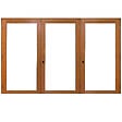 GD MENUISERIES - Fenetre Bois 3 Vantaux H125 x L180 cm Côte Tableau - vignette