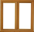 GD MENUISERIES - Fenetre Bois 2 Vantaux H115 x L140 cm Côte Tableau - vignette