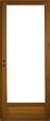 GD MENUISERIES - Porte Fenetre Bois 1 Vantail H215 x L90 cm Côte Tableau Tirant Droite - vignette