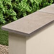 RO'MA NATURE - Couvertine Pierre d'Egypte Beige 60x30x3 cm avec larmiers (à l'unité) - vignette