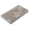 RO'MA NATURE - Couvertine Travertin Gris Silver 61x33x5 cm (à l'unité) - vignette