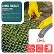 VOUNOT - Grillage a maille soude en acier galvanise 13mm fil 0.7mm 0.5x10m metal - vignette