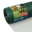 VOUNOT - Grillage a maille soude en acier gaine PVC 25mm fil 1mm 1x25m vert - vignette