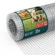 VOUNOT - Grillage a maille soude en acier galvanise 25mm fil 1 mm 1x10m metal - vignette