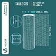 VOUNOT - Grillage a maille soude en acier gaine PVC 13mm fil 0.8mm 0.5x25m gris - vignette