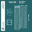 VOUNOT - Grillage a maille soude en acier galvanise 13mm fil 0.7mm 1x10m metal - vignette