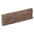 RO'MA NATURE - Bordure de jardin Béton effet Bois Marron 67x22x4,5 cm (à l'unité) - vignette
