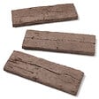 RO'MA NATURE - Bordure de jardin Béton effet Bois Marron 67x22x4,5 cm (à l'unité) - vignette