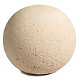 RO'MA NATURE - Boule décorative en pierre bouchardée D.40 cm - vignette