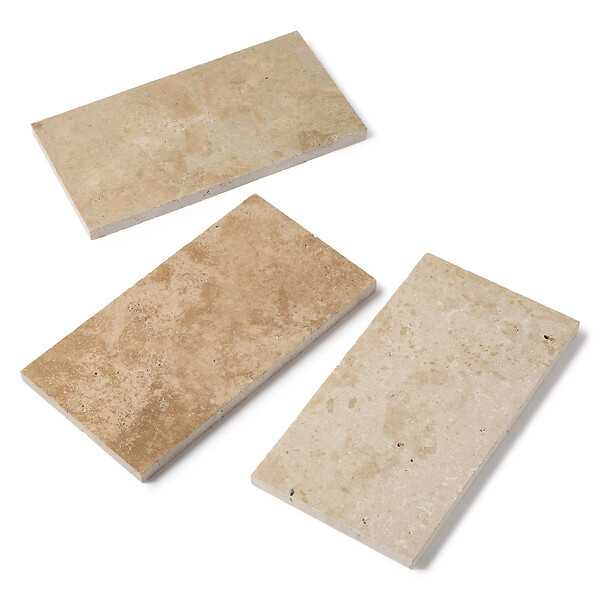 RO'MA NATURE - Palis Travertin Beige Nuancé 61x33x3 cm (à l'unité) - large