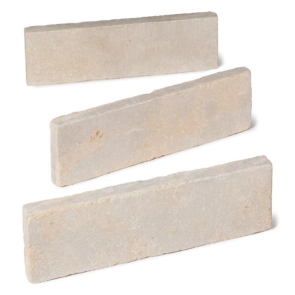 RO'MA NATURE - Bordure de jardin Pierre de l'Atlas Beige 50x15x4 cm (à l'unité) - large